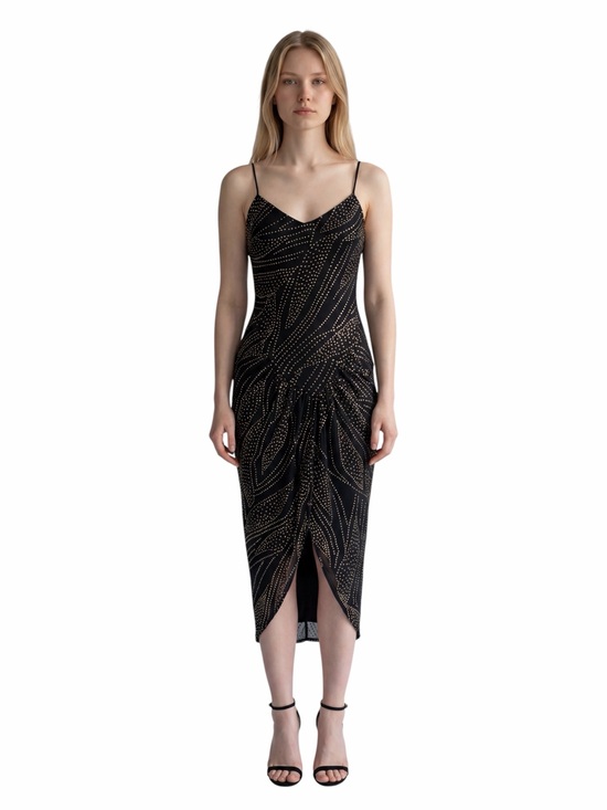 Vintage Dresses & Skirts - HEARTS 80’s VINTAGE SILVER & GOLD DRESS.